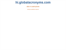 Tablet Screenshot of hi.globalacronyms.com